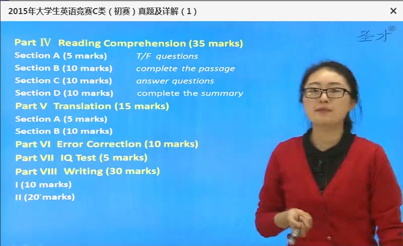 大学比赛求职类：大学 大学英语竞赛资料，网盘下载(20.37G)