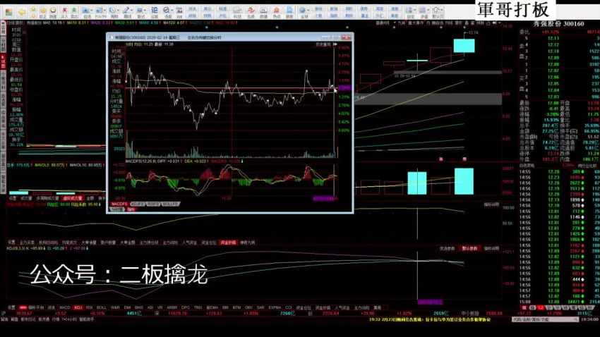 軍哥核心模式：二板擒龙战法实战课视频教程，网盘下载(3.85G)