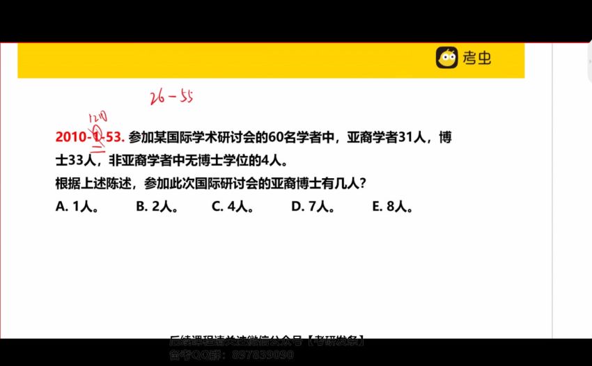 2023考研管理类：【考虫】管理类联考，网盘下载(95.72G)