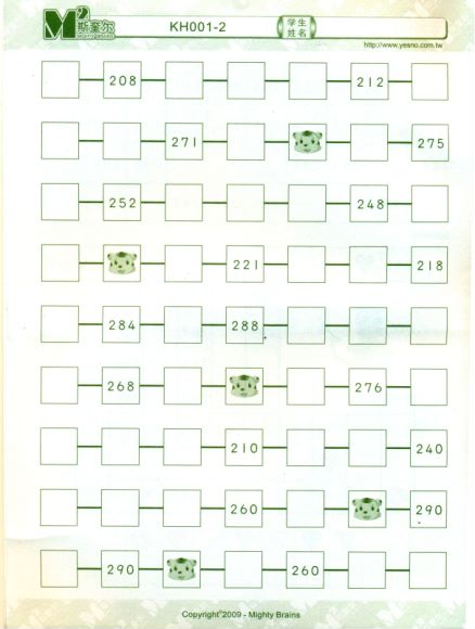 幼少儿数学全套，网盘下载(0.99G)