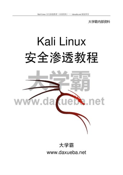 Kali  Linux视频教程，网盘下载(98.68G)