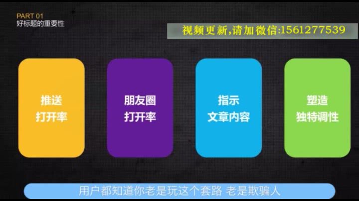 唯库：写作全解析，60天全面掌握新媒体写作秘诀（完结)，网盘下载(1.54G)