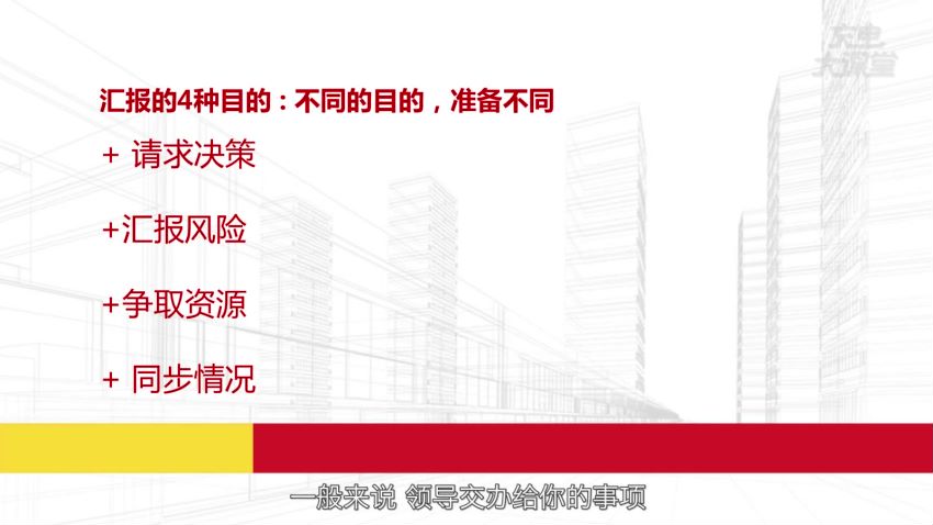 唯库：教你如何向领导汇报工作，12堂课成就职场精英，网盘下载(904.72M)