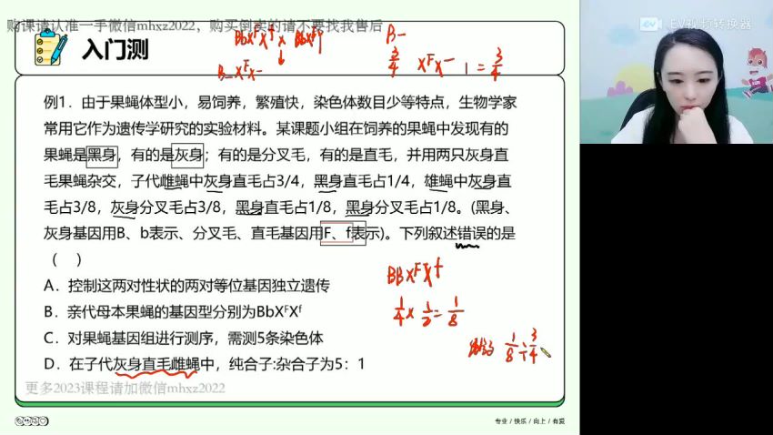 2023高一高途生物马阳洋全年班，网盘下载(10.14G)