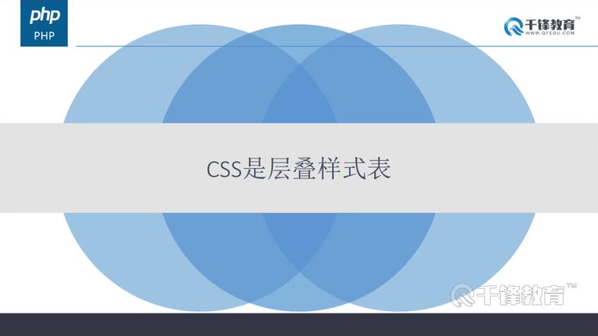 【千锋PHP】CSS入门到实战教程（18集） ，网盘下载(398.35M)