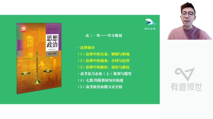 2023高二有道政治张博文全年班，网盘下载(43.39G)